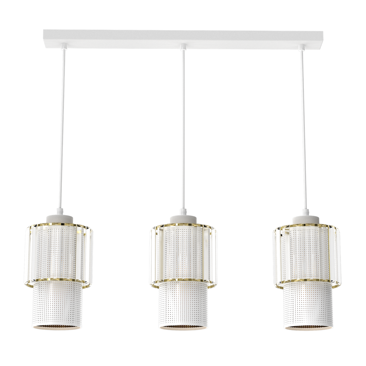 MiLagro Lampa wisząca BLANCO 3xE27 MLP8365