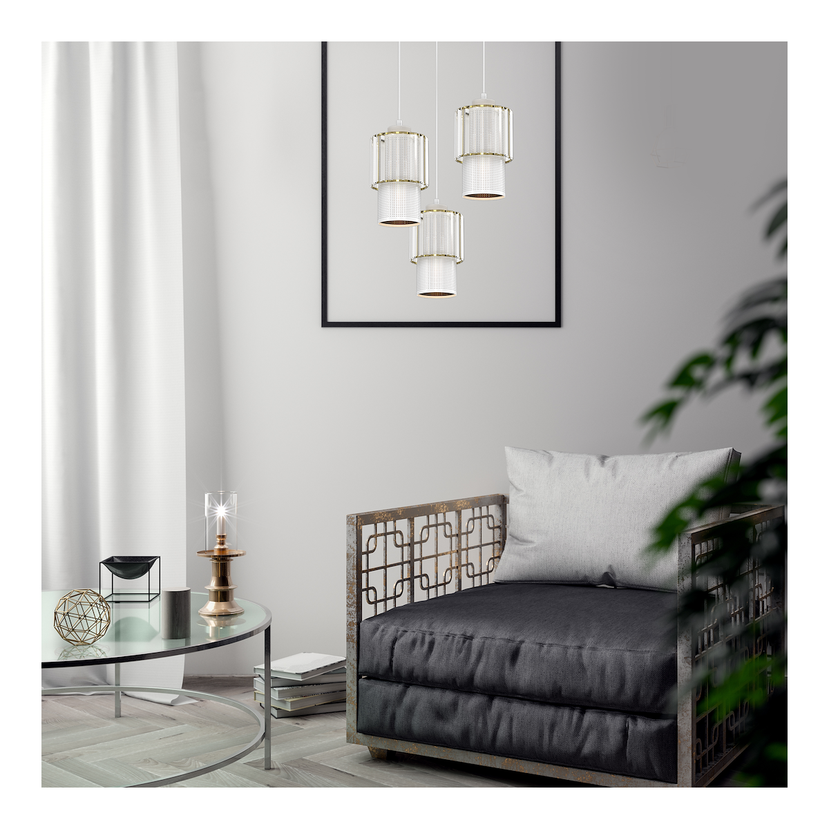 MiLagro Lampa BLANCO elegancka efektowne oświetlenie
