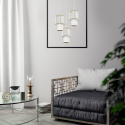 MiLagro Lampa wisząca BLANCO 3xE27 MLP8366