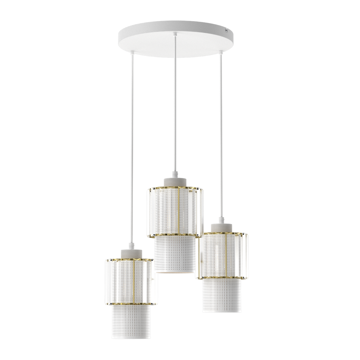 MiLagro Lampa wisząca BLANCO 3xE27 MLP8366