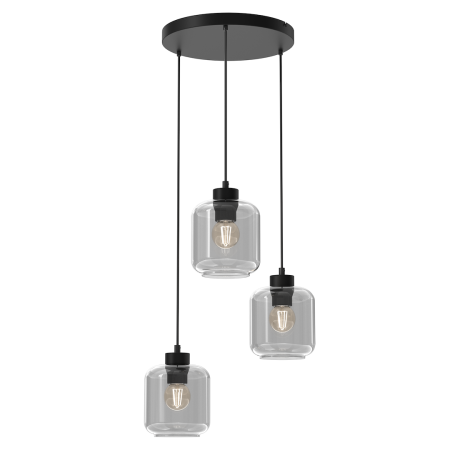 MiLagro SOMBRA loft 3xE27 wyjątkowa iluminacja