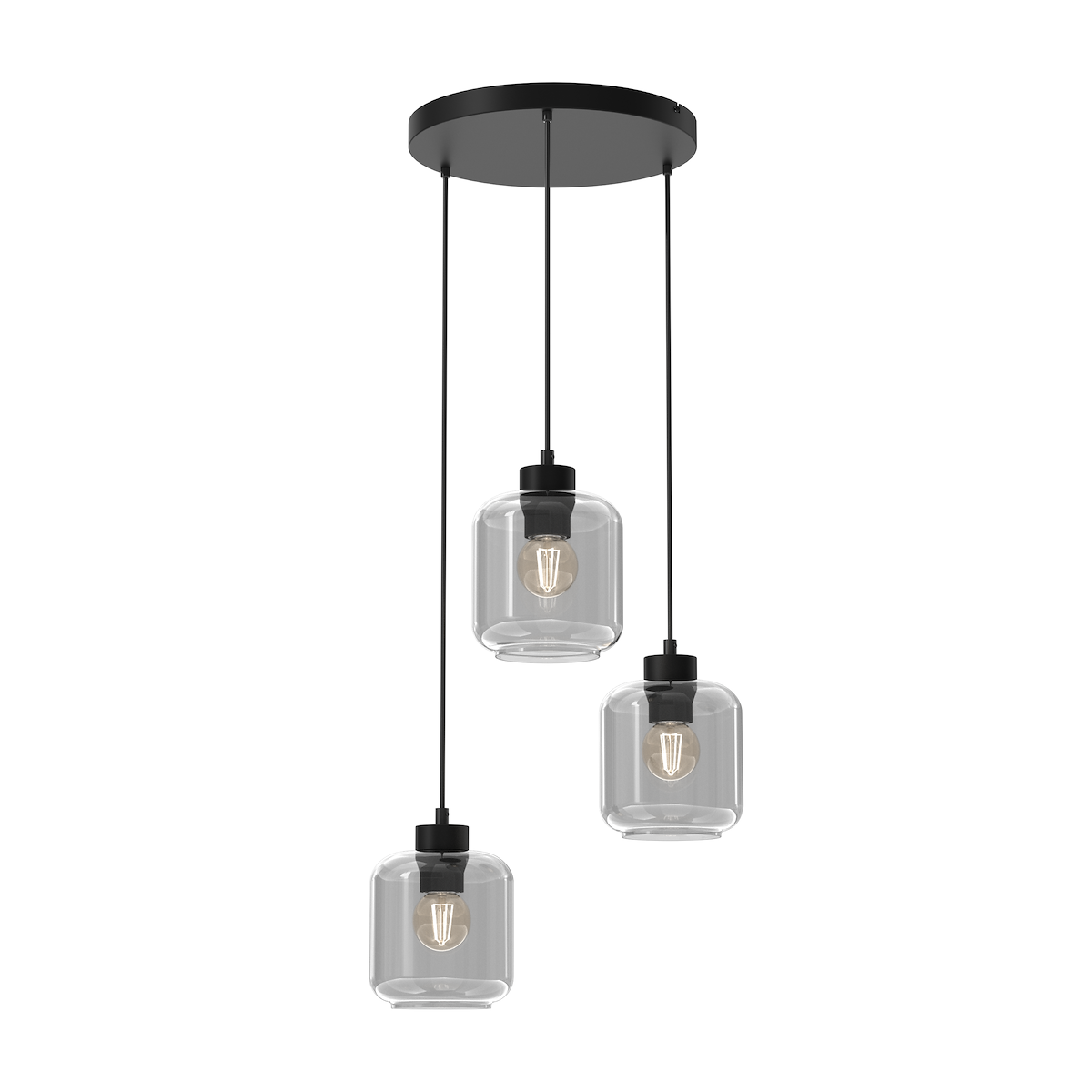 MiLagro SOMBRA loft 3xE27 wyjątkowa iluminacja