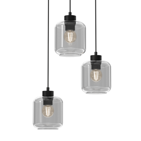 MiLagro SOMBRA loft 3xE27 wyjątkowa iluminacja