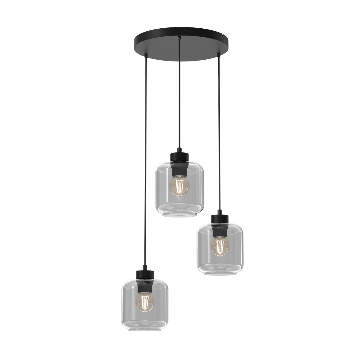 MiLagro SOMBRA loft 3xE27 wyjątkowa iluminacja