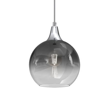 MiLagro Lampa wisząca MONTE SILVER fi 200 1xE27 MLP8320