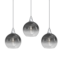MiLagro Lampa wisząca MONTE SILVER 3xE27 MLP8322