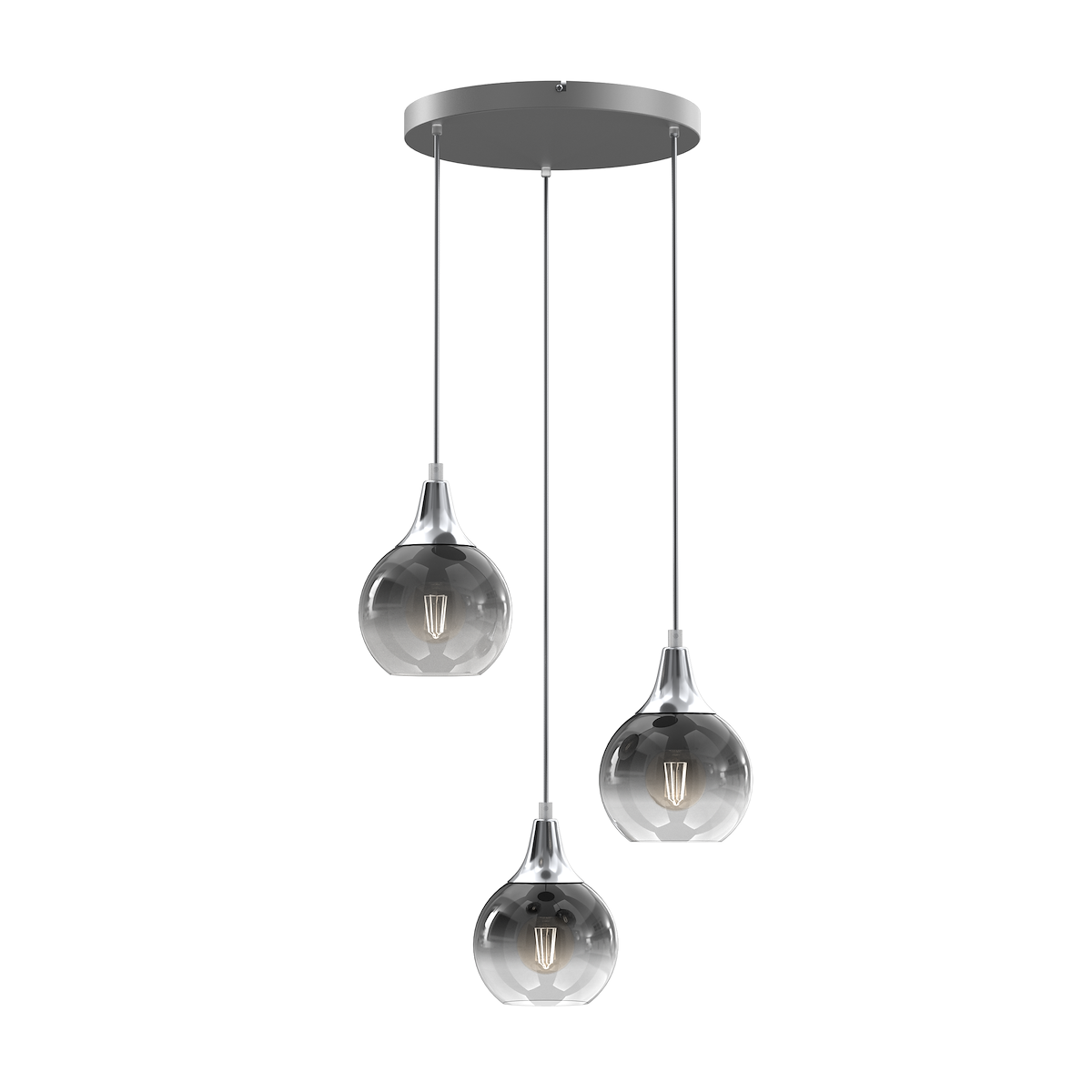 MiLagro MONTE SILVER MLP8323 unikalne oświetlenie