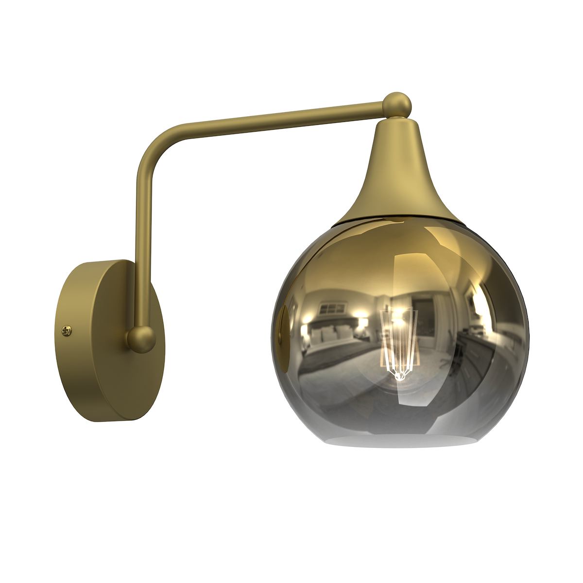 MiLagro Kinkiet MONTE GOLD 1xE27 MLP8399