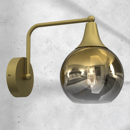 MiLagro Kinkiet MONTE GOLD 1xE27 MLP8399