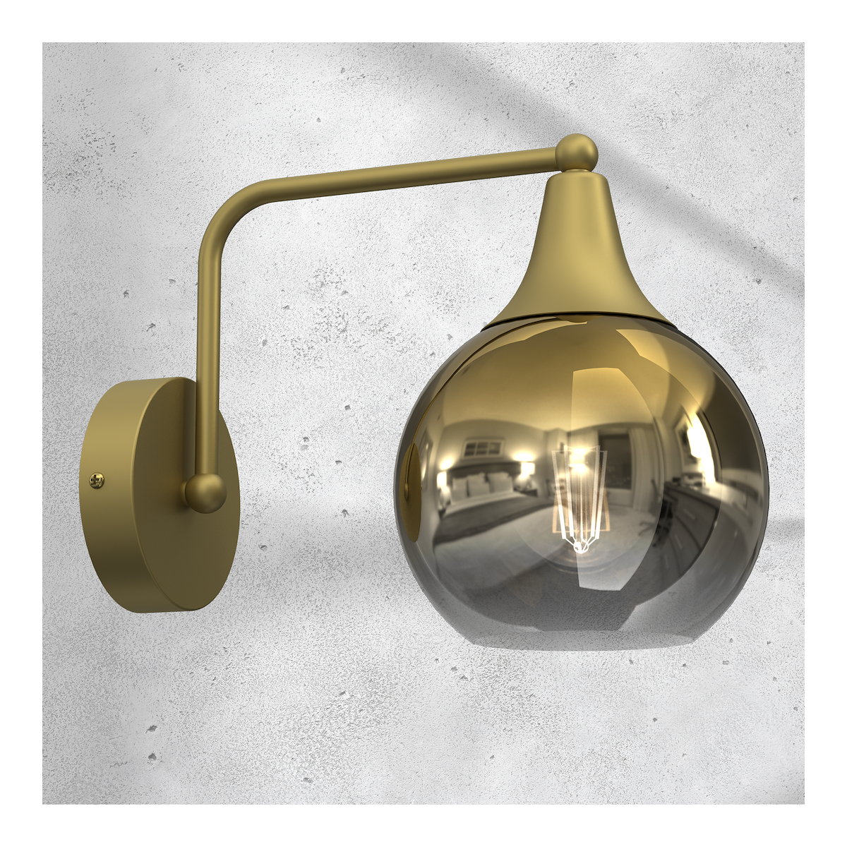 MiLagro Kinkiet MONTE GOLD 1xE27 MLP8399