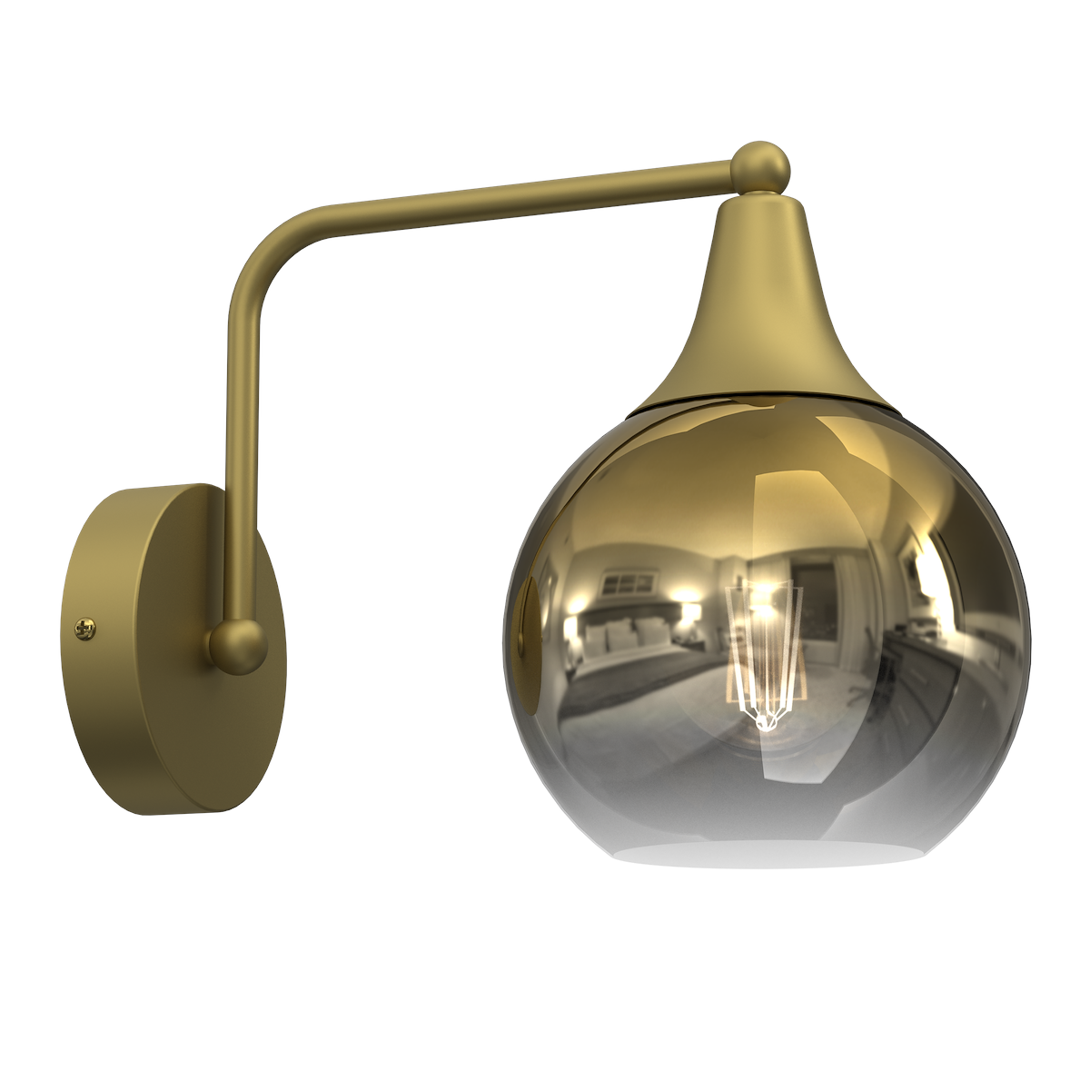 MiLagro Kinkiet MONTE GOLD 1xE27 MLP8399