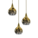 MiLagro MONTE GOLD MLP8403 designerskie lampy LED