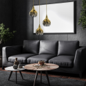 MiLagro MONTE GOLD MLP8403 designerskie lampy LED