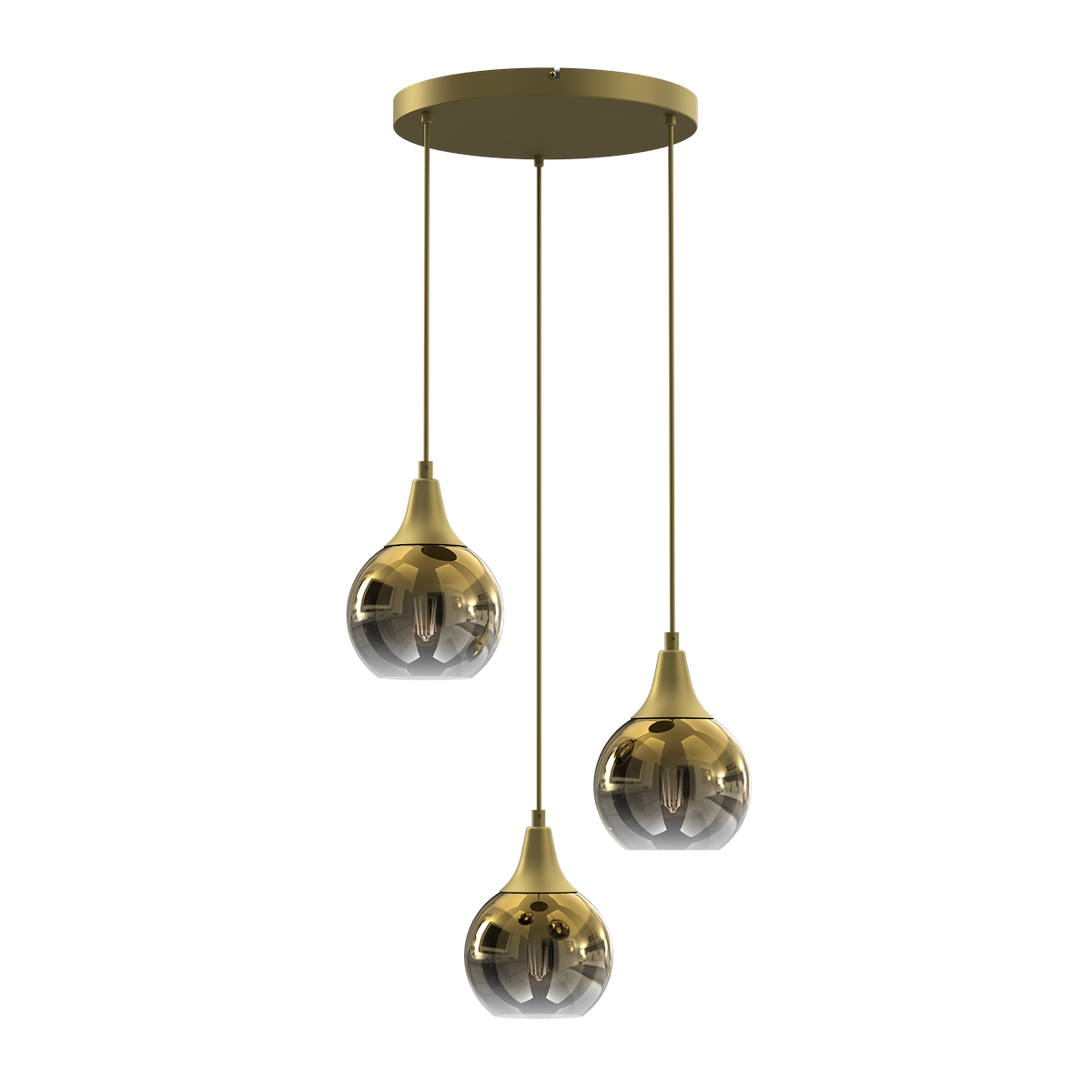MiLagro MONTE GOLD MLP8403 designerskie lampy LED