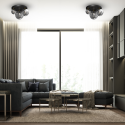 MiLagro REFLEX sufitowa efektowne oświetlenie