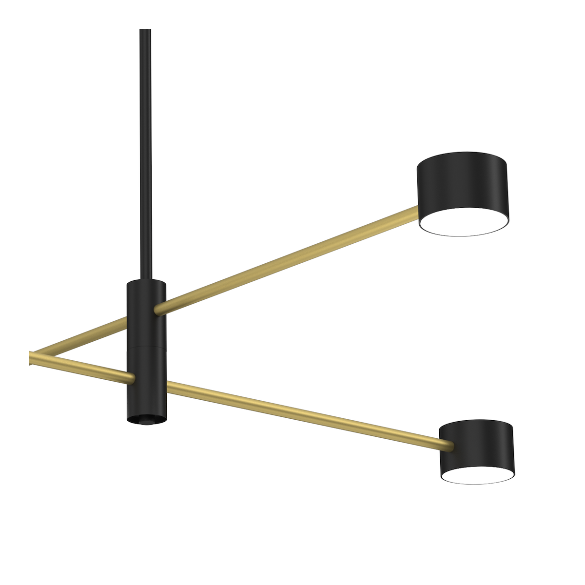MiLagro CROSS GOLD 4xGX53 dekoracyjne oświetlenie