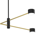 MiLagro CROSS GOLD 4xGX53 dekoracyjne oświetlenie