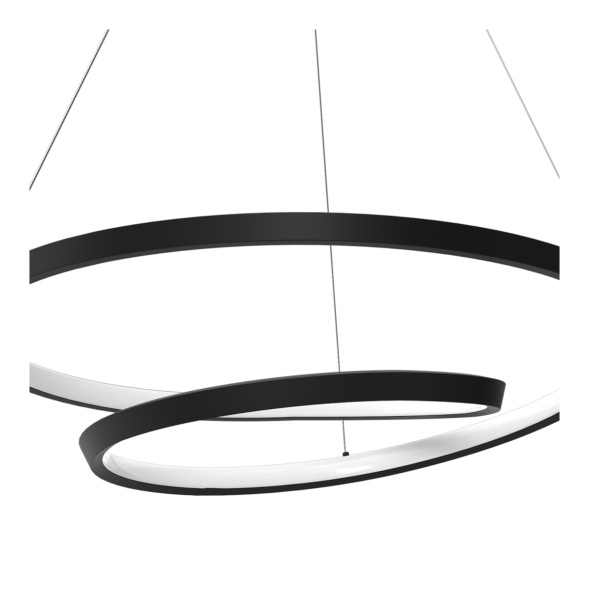 MiLagro LUCERO BLACK 48W LED stylowe oświetlenie