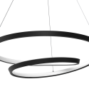 MiLagro LUCERO BLACK 48W LED stylowe oświetlenie