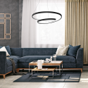 MiLagro LUCERO BLACK 48W LED stylowe oświetlenie