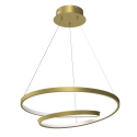 MiLagro LUCERO GOLD LED nowoczesne oświetlenie