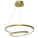 MiLagro LUCERO GOLD LED nowoczesne oświetlenie