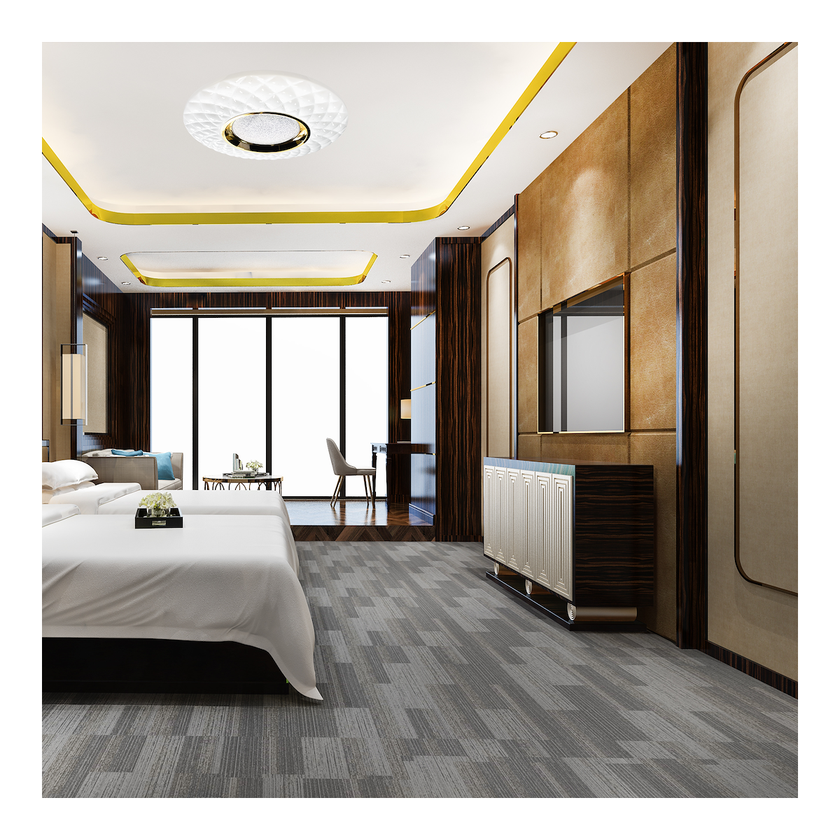 MiLagro TOKYO GOLD 48W klimatyczne oświetlenie