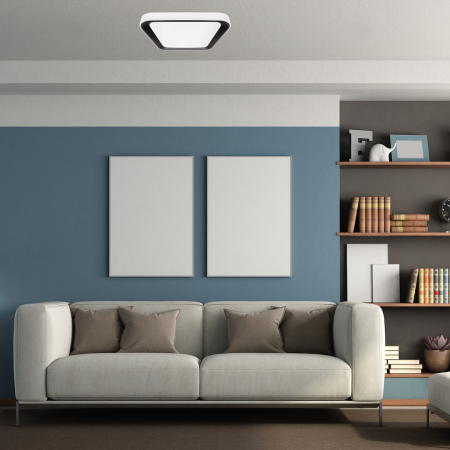 MiLagro QUADRO BLACK 38W niepowtarzalne oświetlenie wnętrza