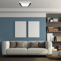 MiLagro QUADRO BLACK 38W niepowtarzalne oświetlenie wnętrza
