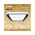 MiLagro QUADRO BLACK 38W niepowtarzalne oświetlenie wnętrza