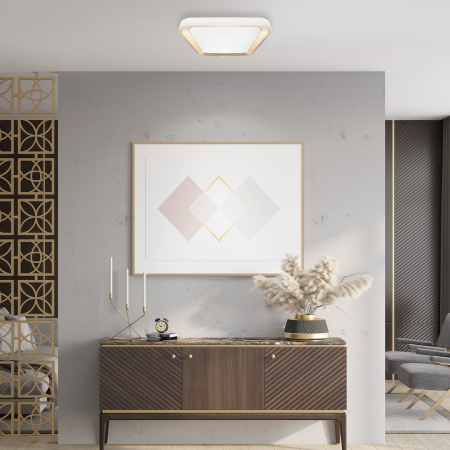 MiLagro QUADRO GOLD 38W światło podkreślające charakter wnętrza