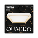 MiLagro QUADRO GOLD 38W światło podkreślające charakter wnętrza