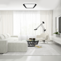 MiLagro QUADRO BLACK 66W designerskie lampy LED
