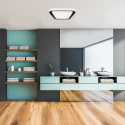 MiLagro QUADRO BLACK 66W designerskie lampy LED