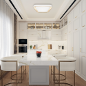 MiLagro QUADRO GOLD 66W stylowe lampy sufitowe