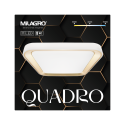 MiLagro Plafon QUADRO GOLD 66W ML7933