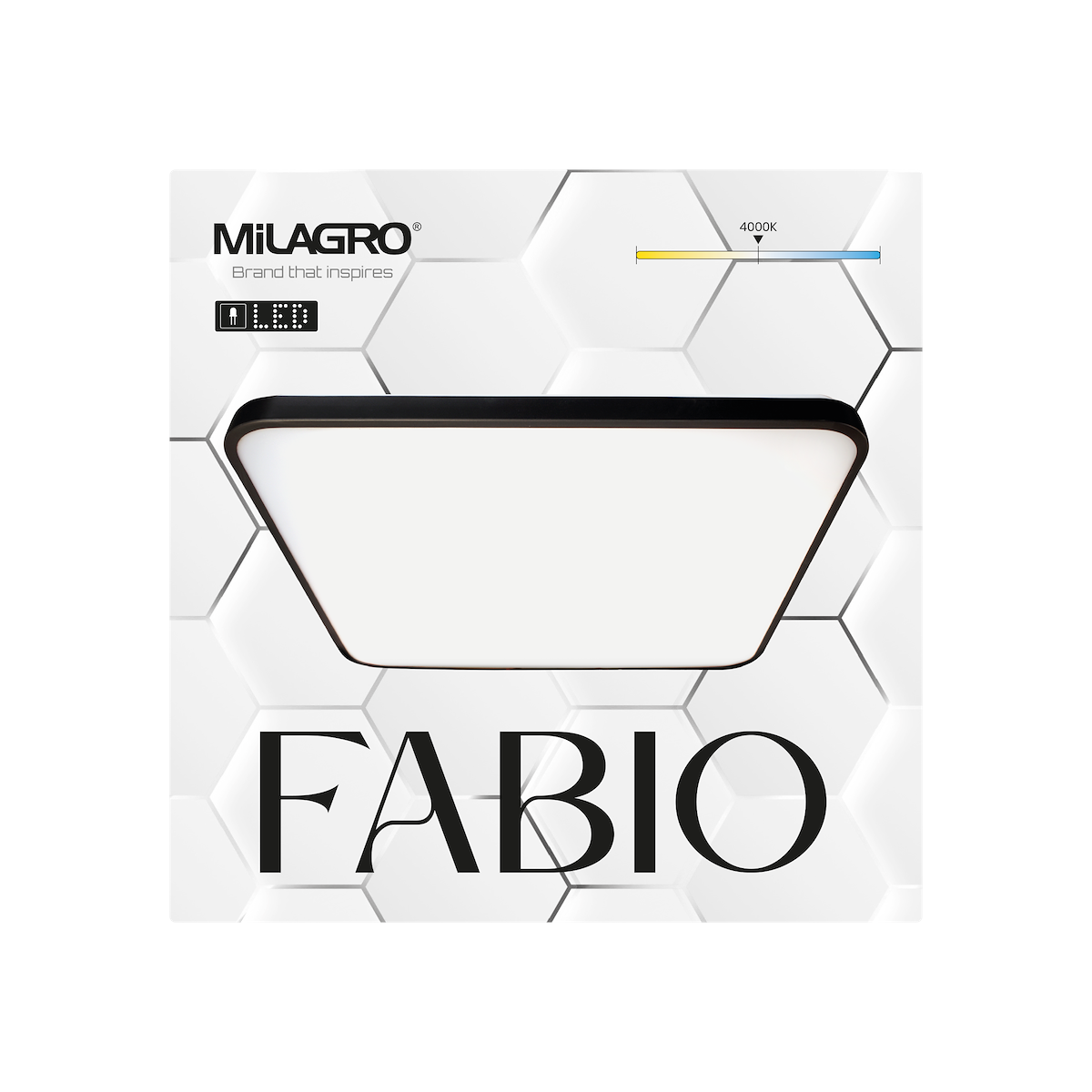 MiLagro FABIO BLACK 35W unikalne oświetlenie