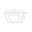 MiLagro CAMERON 38W LED designerskie oświetlenie