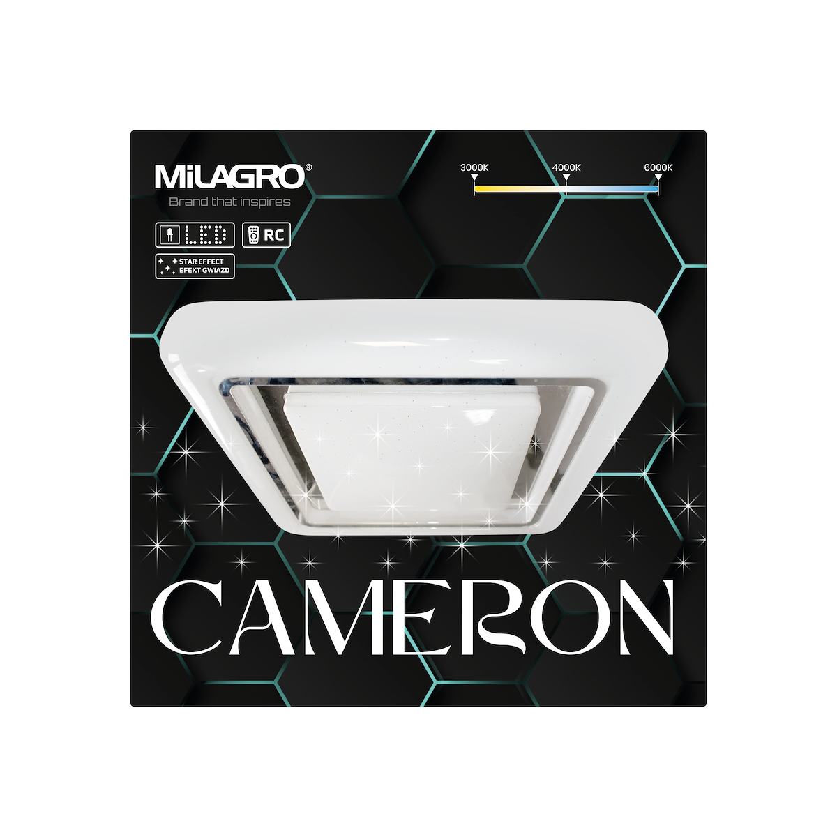 MiLagro Plafon CAMERON 38W LED ML7938