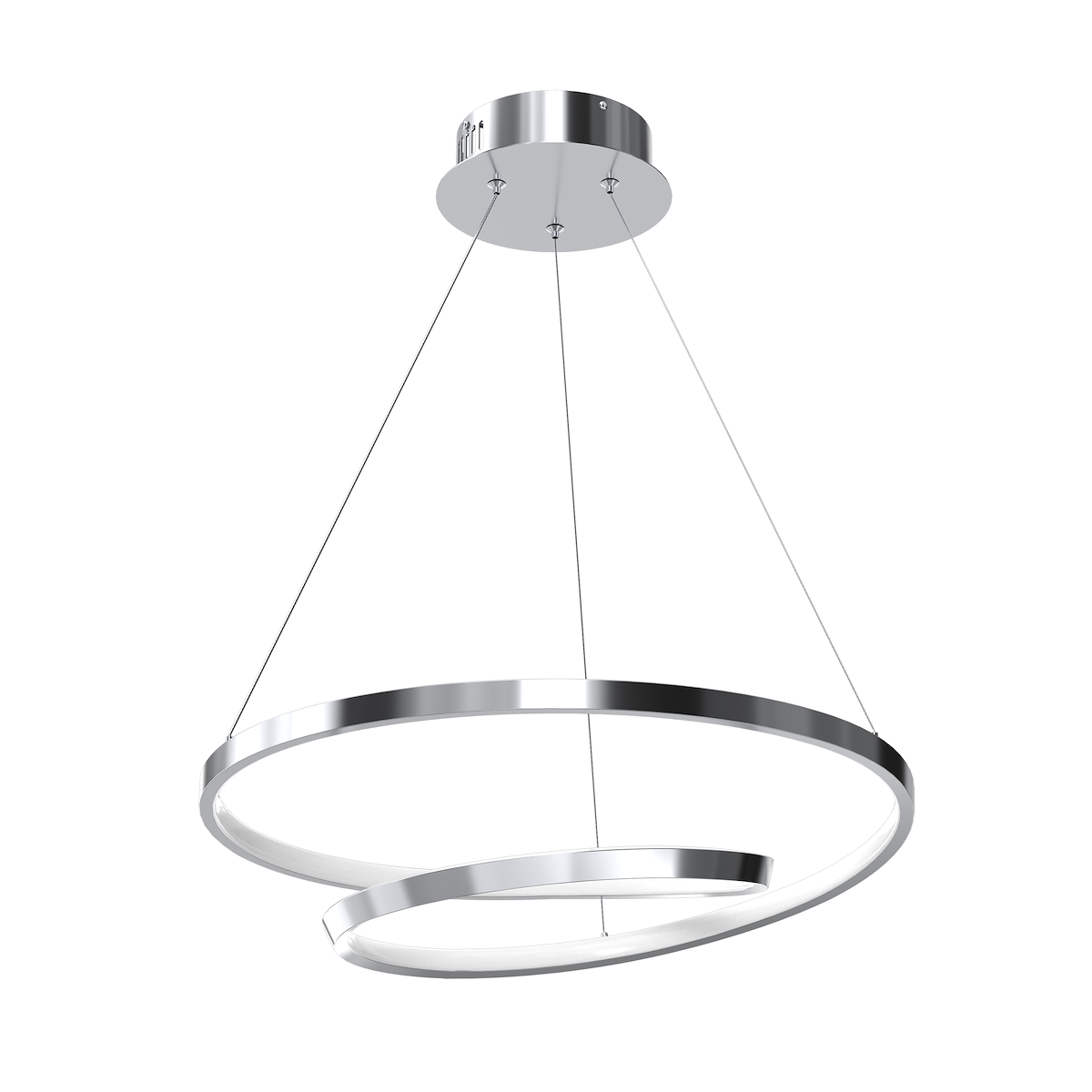 MiLagro Lampa wisząca LUCERO CHROME 48W LED ML7949