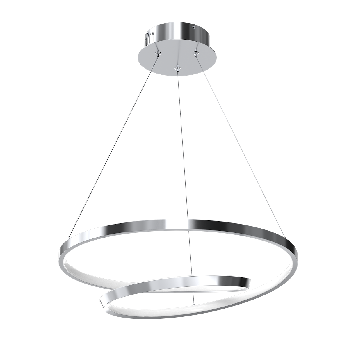 MiLagro Lampa wisząca LUCERO CHROME 48W LED ML7949