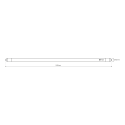 MiLagro Świetlówka PREMIUM LED 23W 6500K stylowe lampy sufitowe
