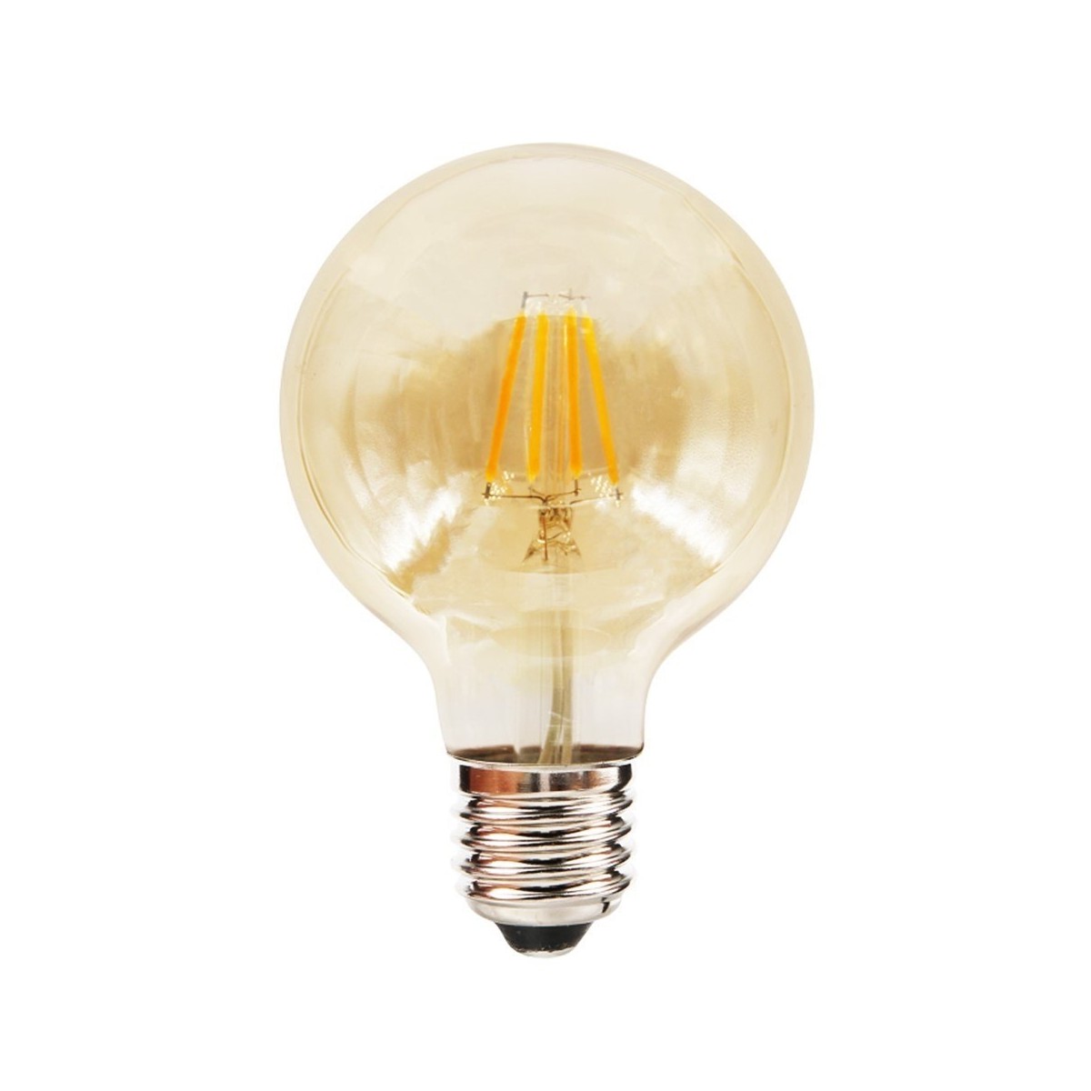 MiLagro Żarówka Filamentowa G80 Amber eleganckie oświetlenie