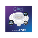 MiLagro Żarówka LED AR111 GU10 10W 4000K eleganckie oświetlenie