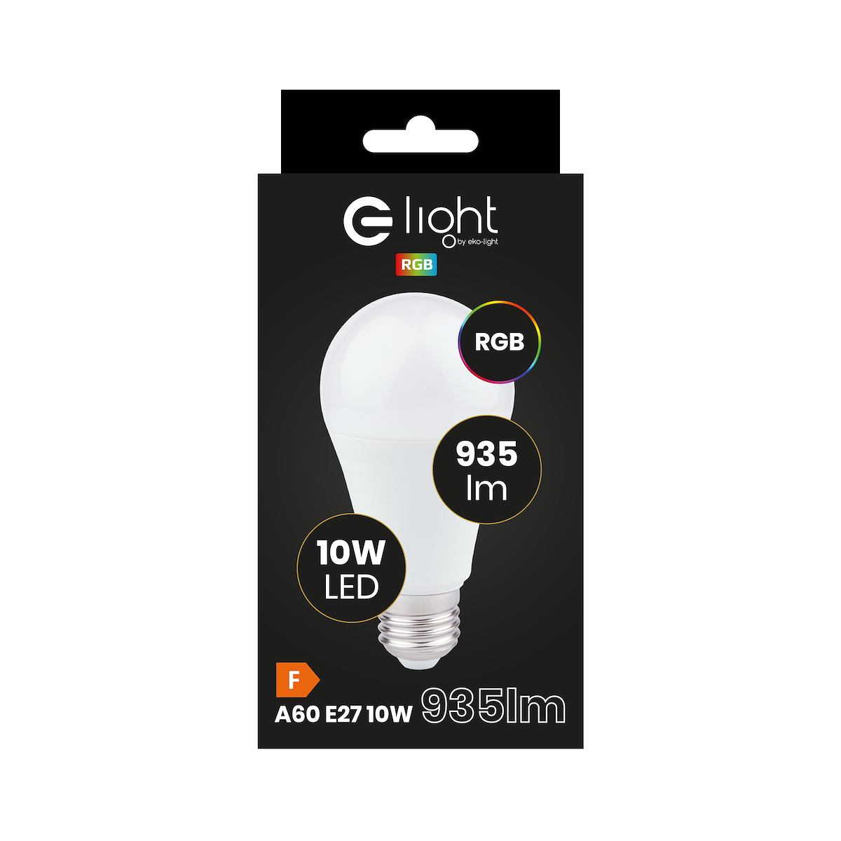 MiLagro Żarówka LED RGB z Pilotem stylowe oświetlenie
