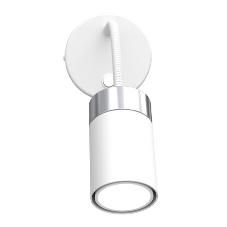 MiLagro Kinkiet flex Joker 1xGU10 Biały/Chrom MLP8533