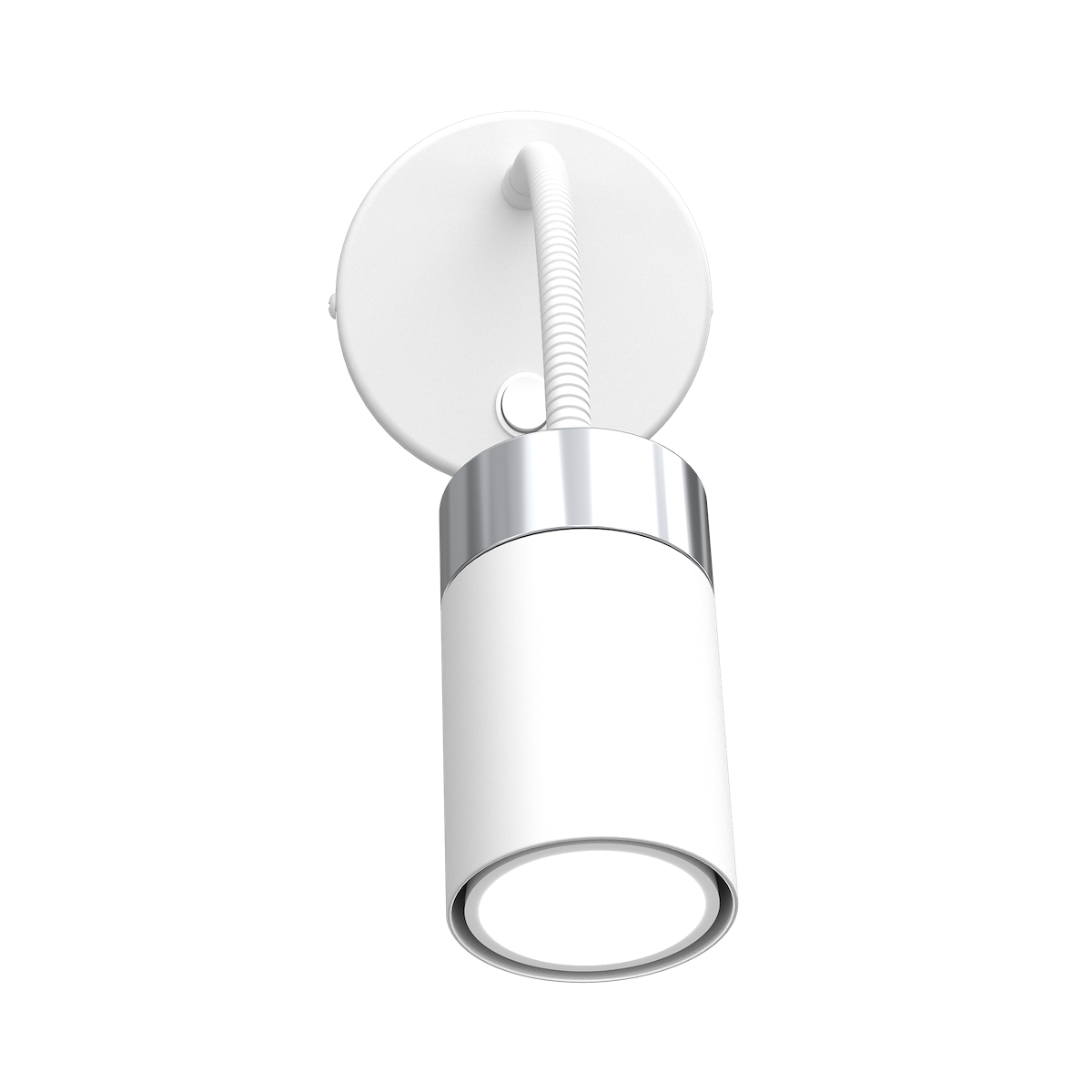 MiLagro Kinkiet flex Joker 1xGU10 Biały/Chrom MLP8533