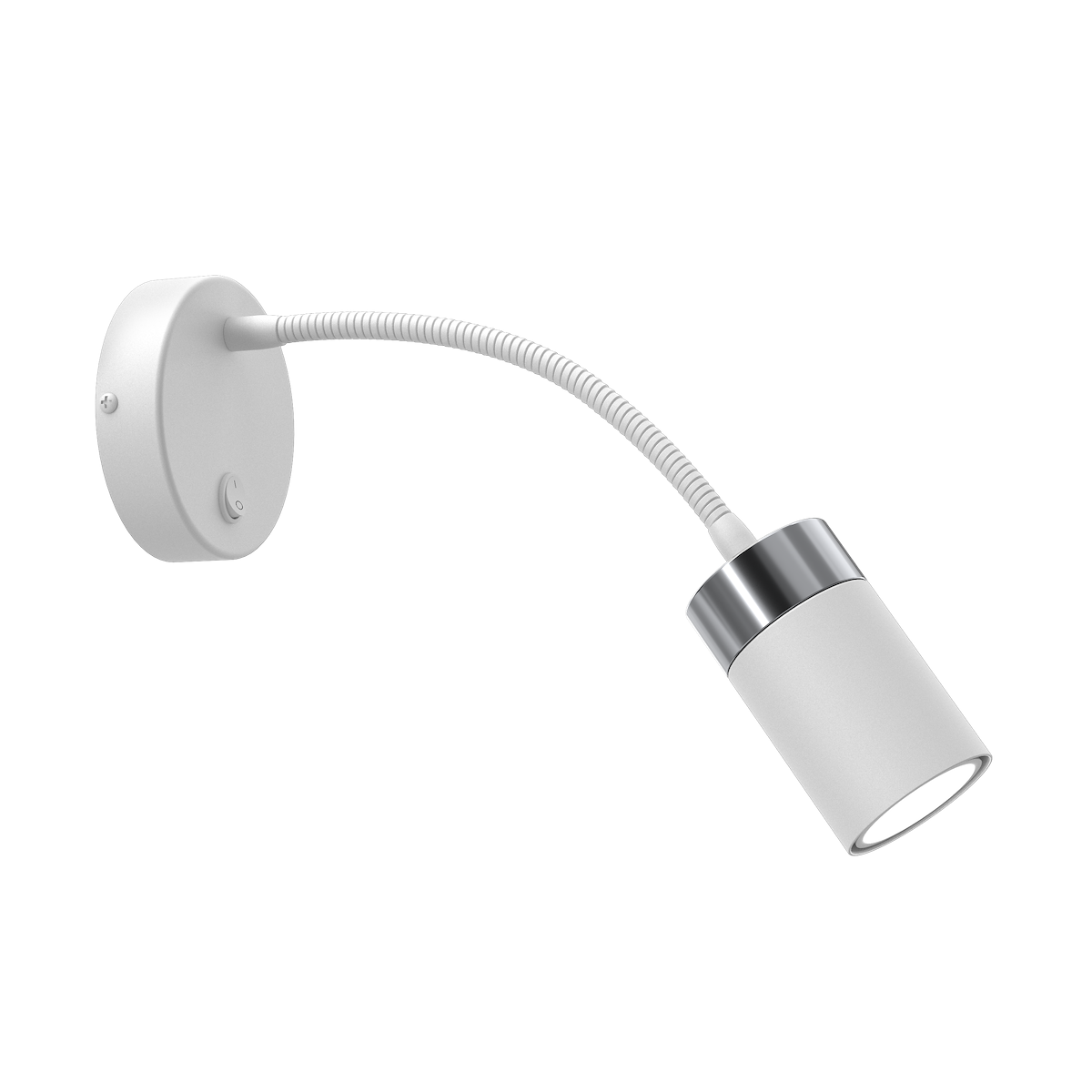 MiLagro Kinkiet flex Joker 1xGU10 Biały/Chrom MLP8533