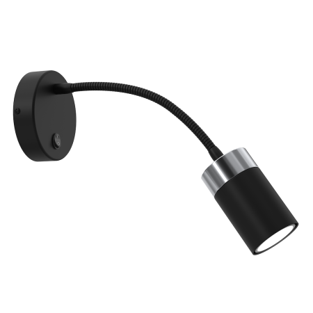 MiLagro Kinkiet flex JOKER BLACK CHROME premium oświetlenie