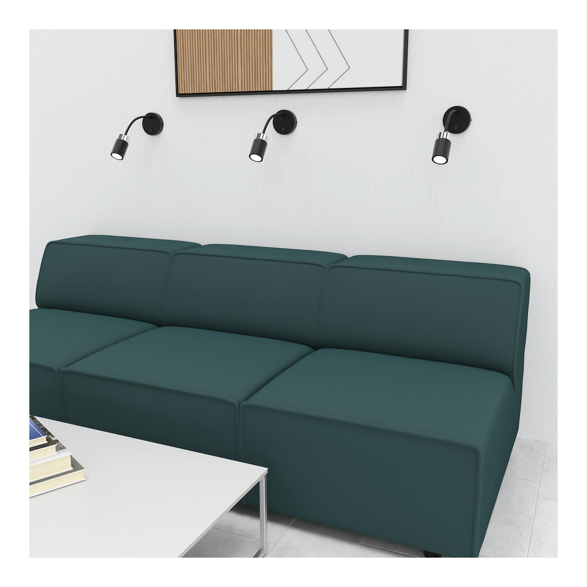 MiLagro Kinkiet flex JOKER BLACK/CHROME 1xGU10 MLP8534